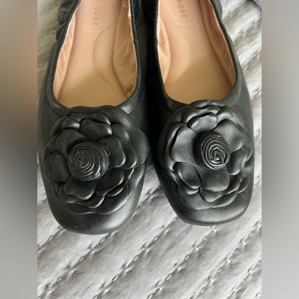 Taryn Rose Rosalyn Ballet Flats 7 - Picture 2 of 10